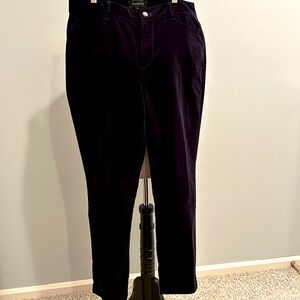 Talbots Black Straight Leg Pants